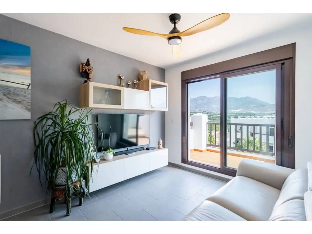 Living room of Attic for sale in Salobreña  with Air Conditioner, Terrace and Storage room