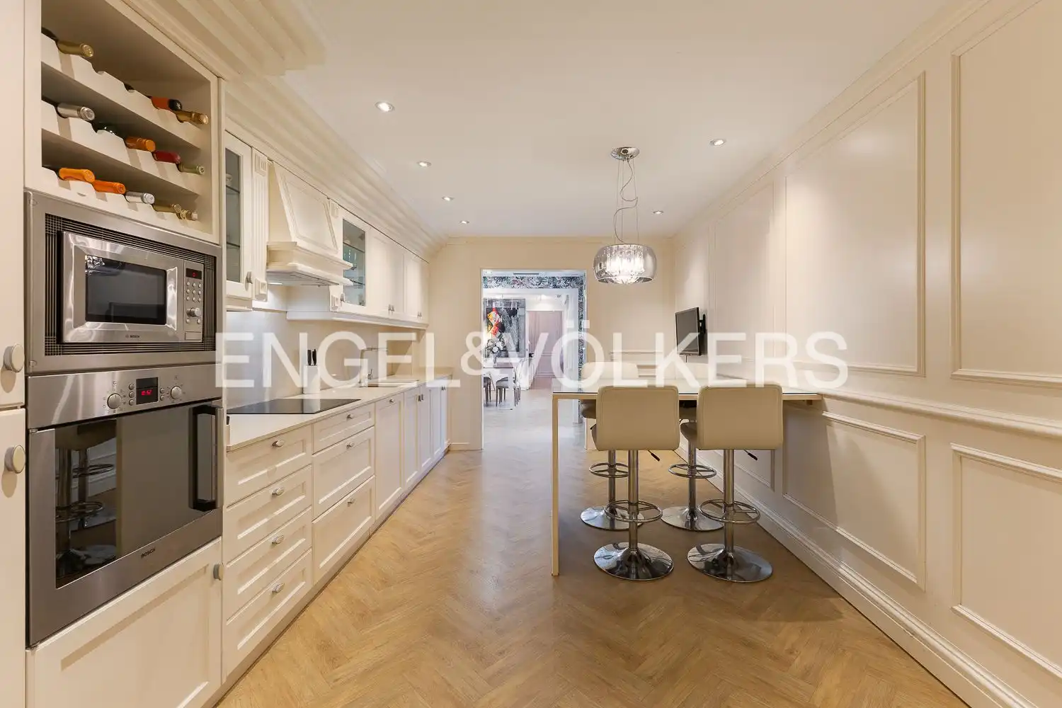 Kitchen of Houses for sale in Valencia  with Air Conditioner, Heating and Terrace