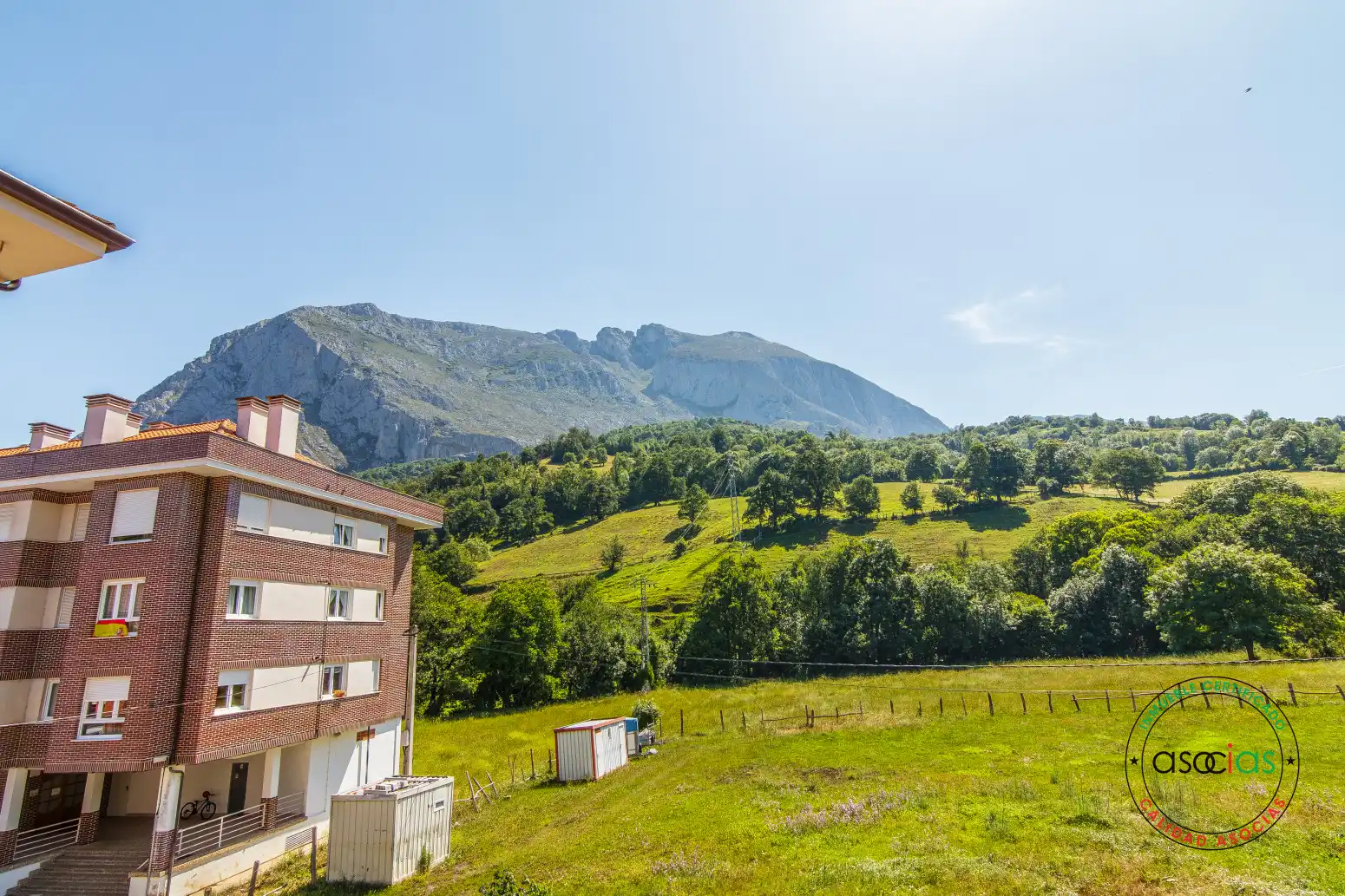Exterior view of Flat for sale in Teverga  with Heating, Parquet flooring and Terrace