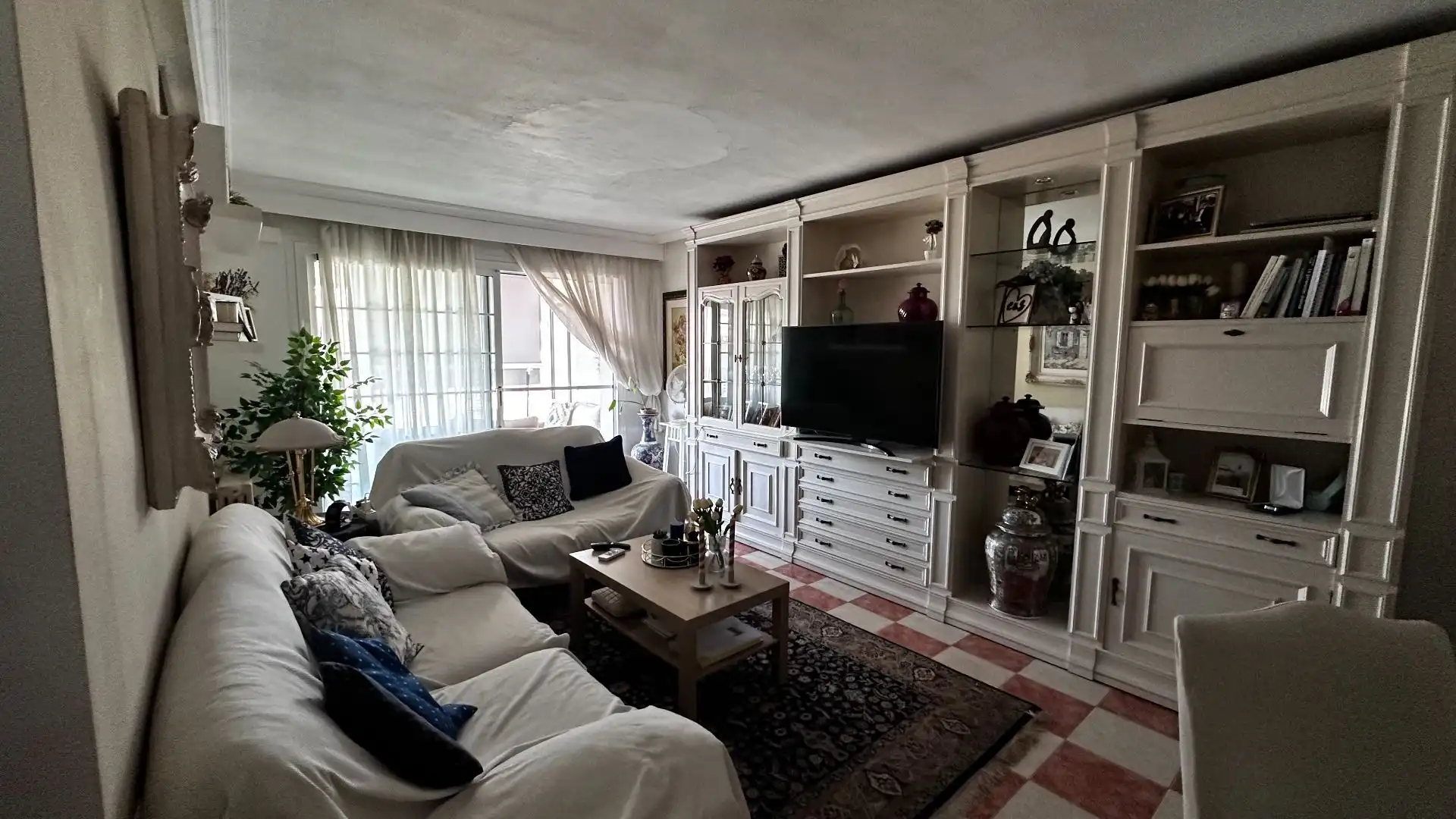 Wohnzimmer von Wohnung zur Miete in Tortosa mit Klimaanlage, Heizung und Terrasse