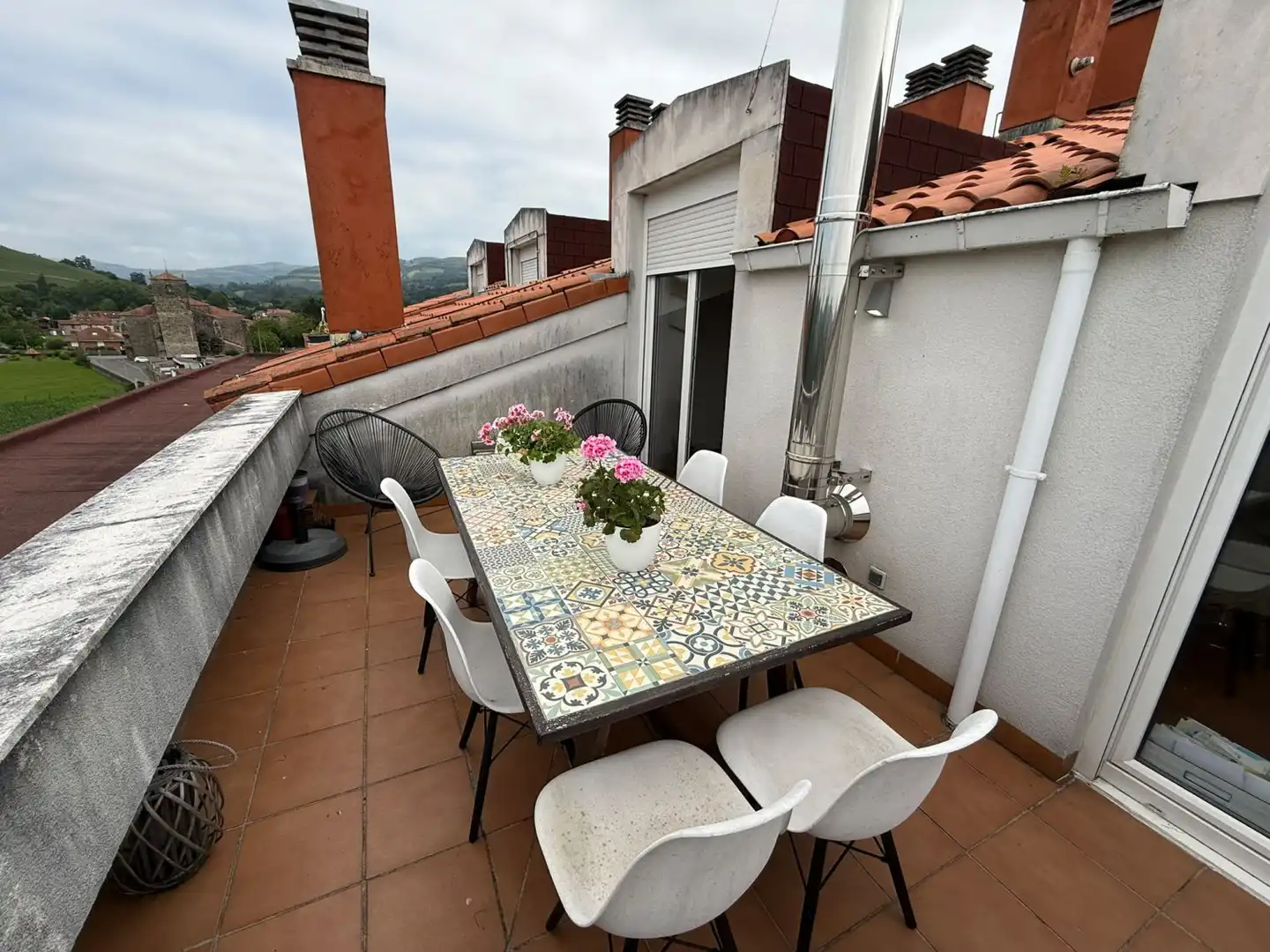 Terrace of Attic for sale in Entrambasaguas  with Heating, Parquet flooring and Terrace
