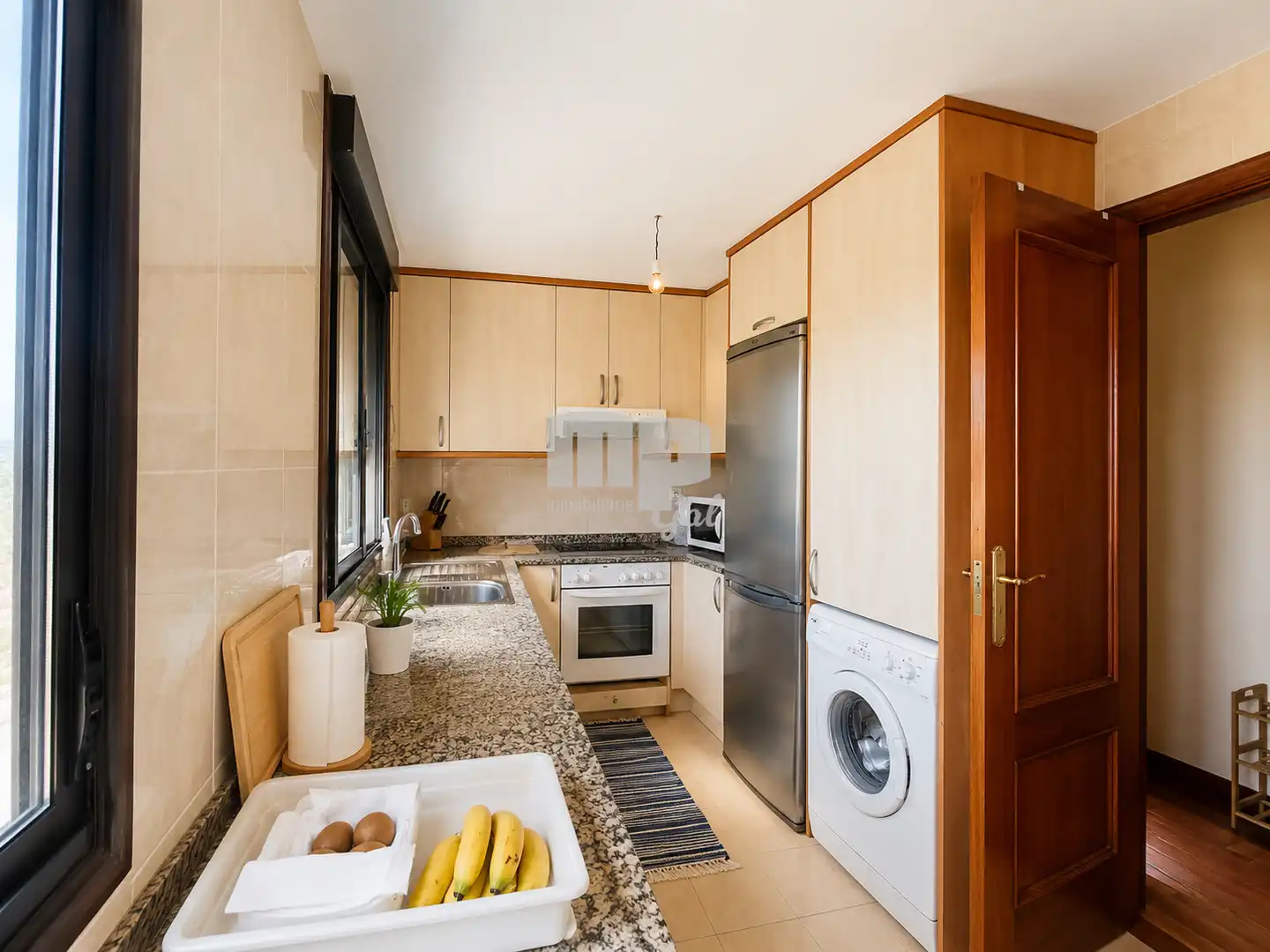 Kitchen of Flat for sale in Mondariz  with Heating and Storage room