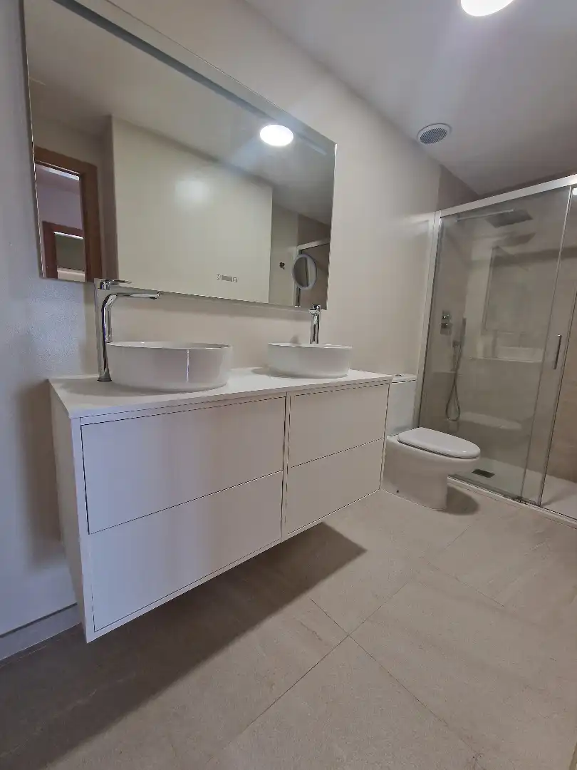 Bathroom of Duplexes for sale in Narón  with Heating, Terrace and Storage room