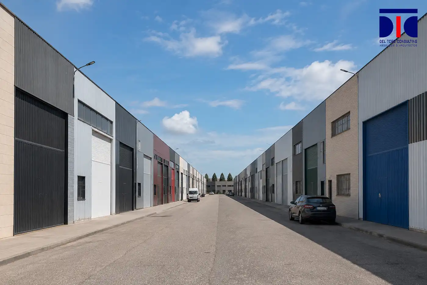 Exterior view of Industrial buildings for sale in Sevilla