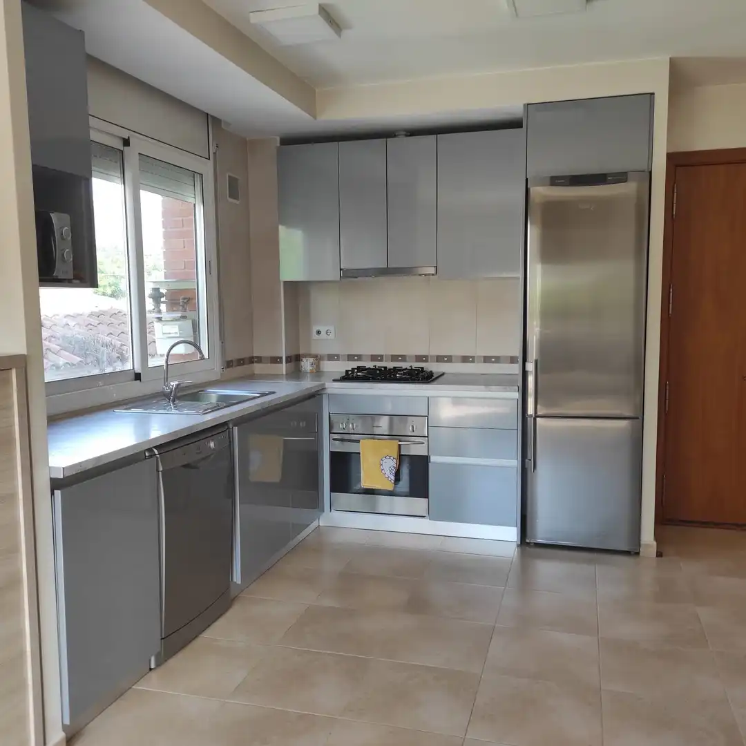 Kitchen of Flat for sale in Riells i Viabrea  with Air Conditioner and Heating