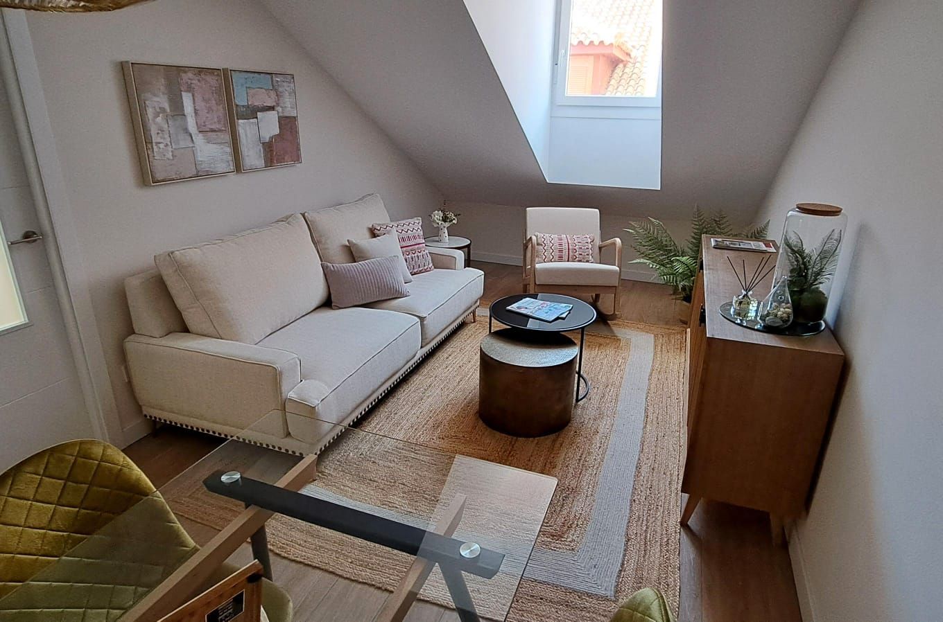Living room of Attic for sale in Palencia Capital