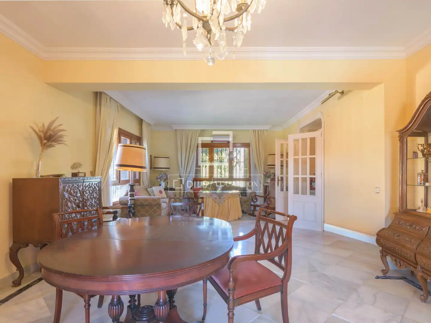 Comedor de Casa o chalet en venta en Málaga con Aire acondicionado, Jardín privado y Terraza