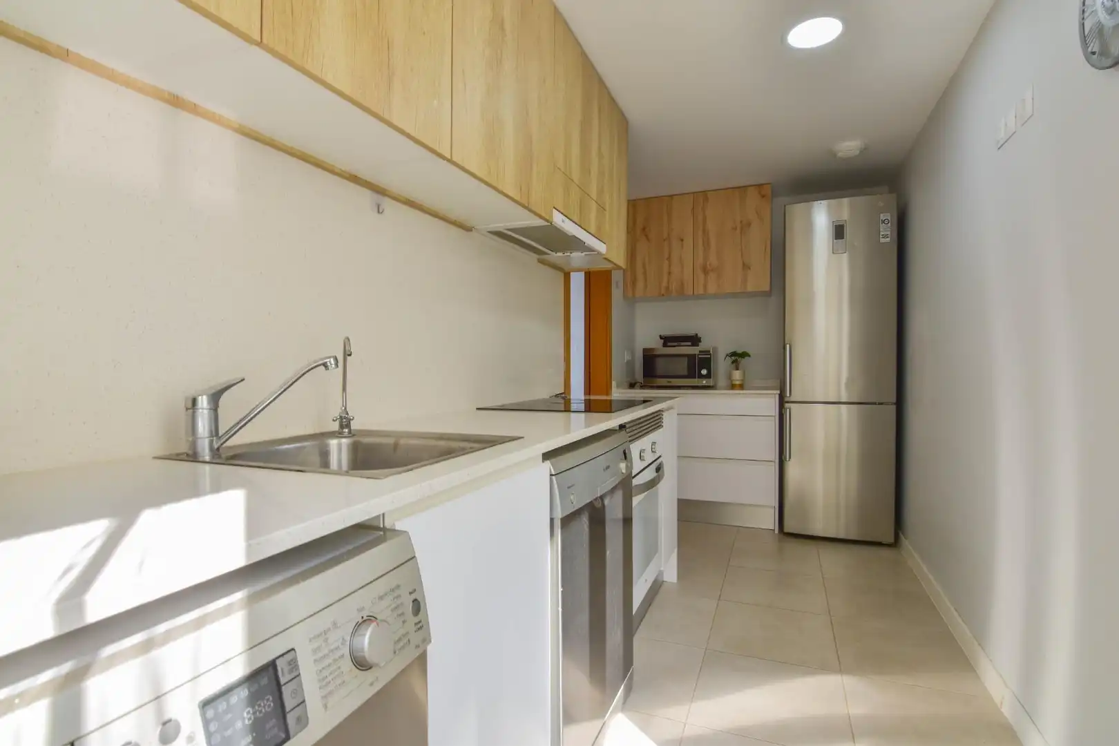 Cuina de Apartament de lloguer en El Puig de Santa Maria amb Aire condicionat, Calefacció i Terrassa