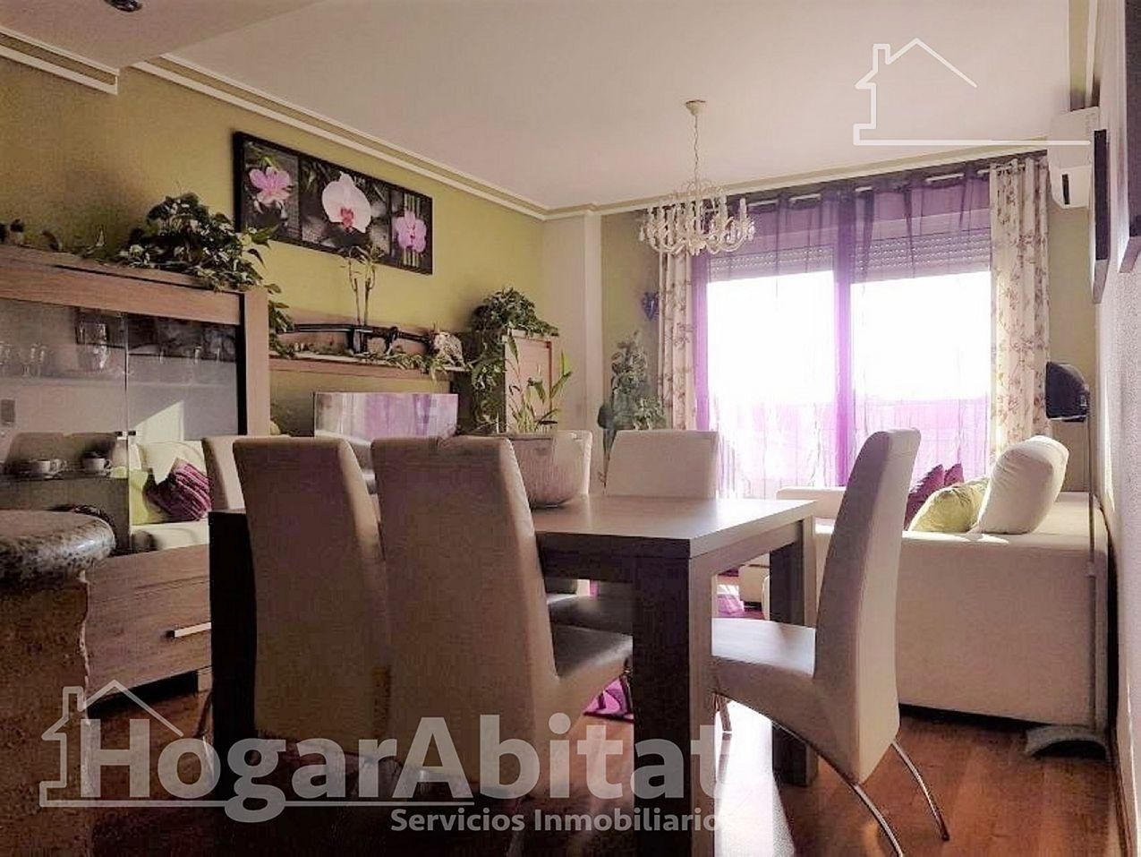 Dining room of Flat for sale in Alaquàs  with Air Conditioner, Heating and Parquet flooring