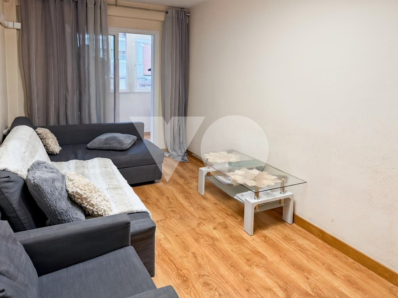Sala de estar de Piso en venta en  Madrid Capital con Aire acondicionado, Calefacción y Terraza