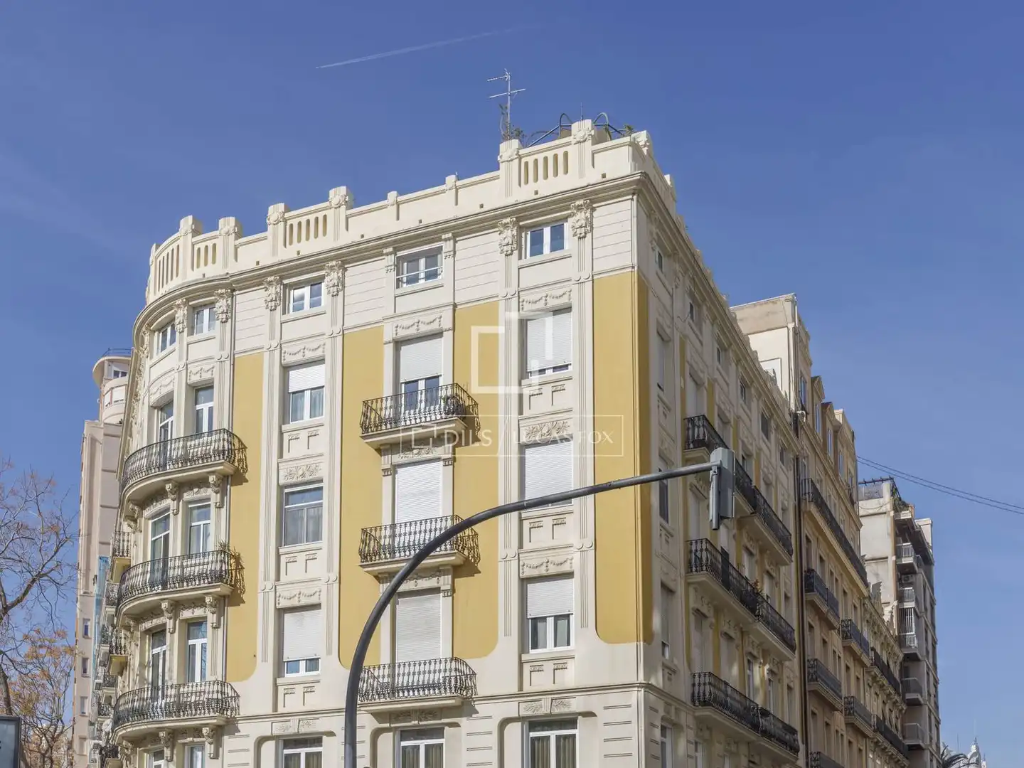 Vista exterior de Piso de alquiler en Valencia con Aire acondicionado, Calefacción y Parquet