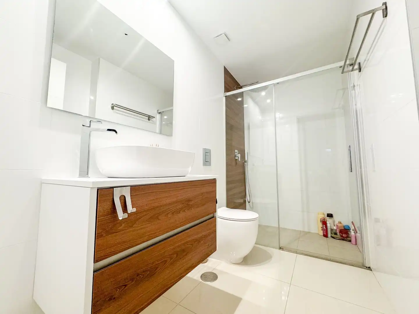 Badezimmer von Haus oder Chalet zum Verkauf in Algorfa mit Klimaanlage, Heizung und Privatgarten