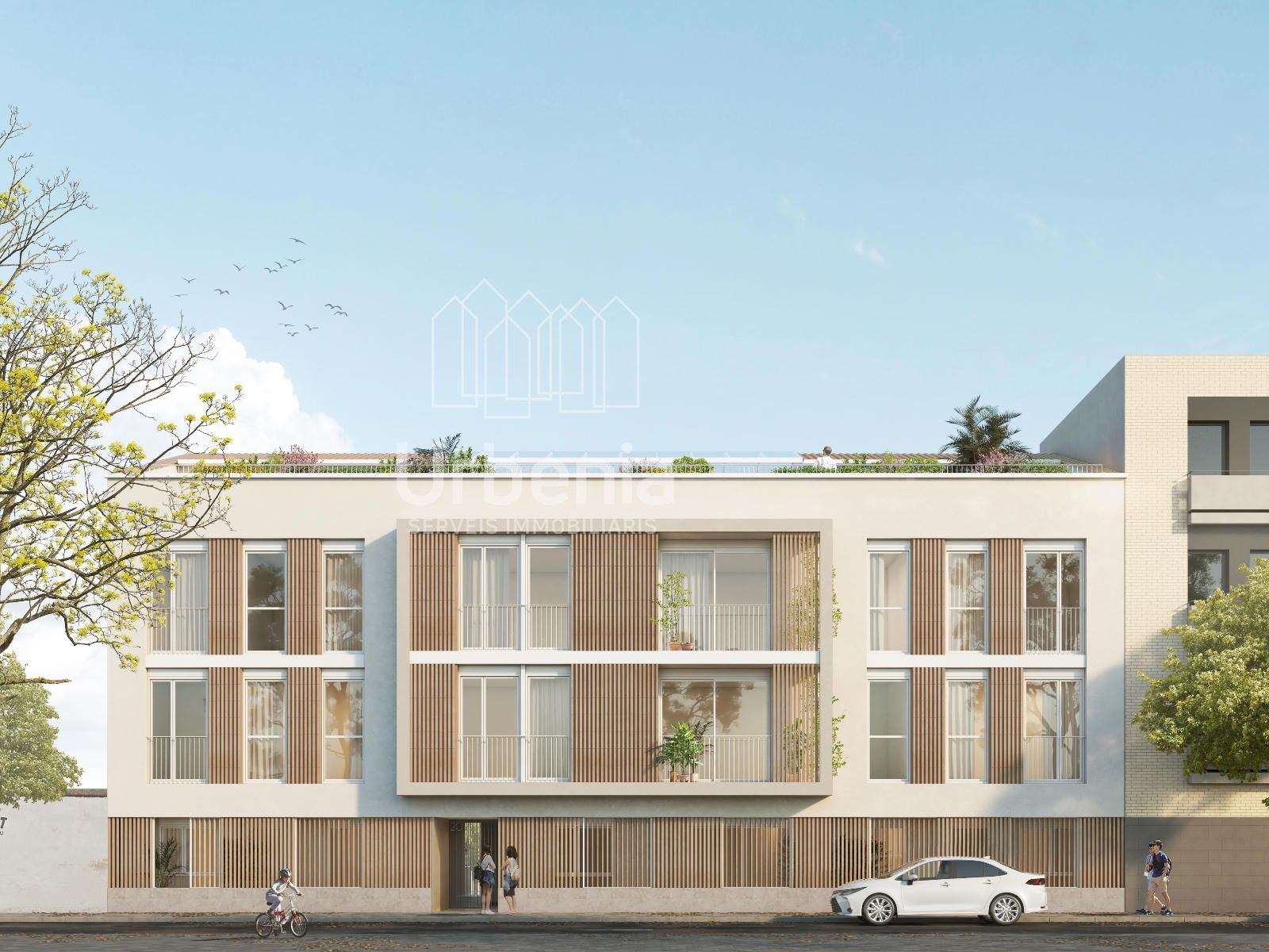 Exterior view of Attic for sale in Cardedeu  with Heating, Terrace and Swimming Pool