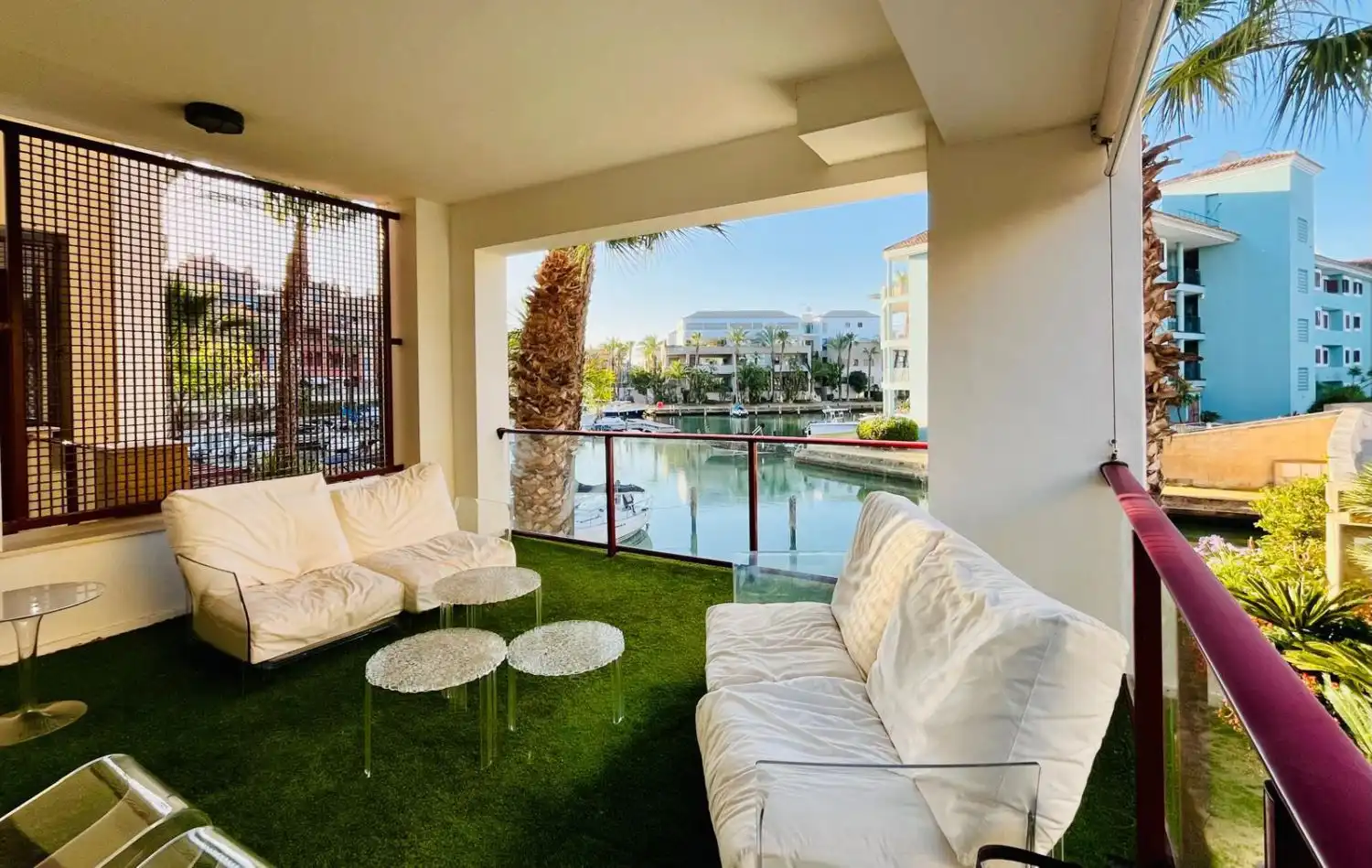 Terrace of Apartments for rent in Sotogrande  with Air Conditioner, Heating and Terrace