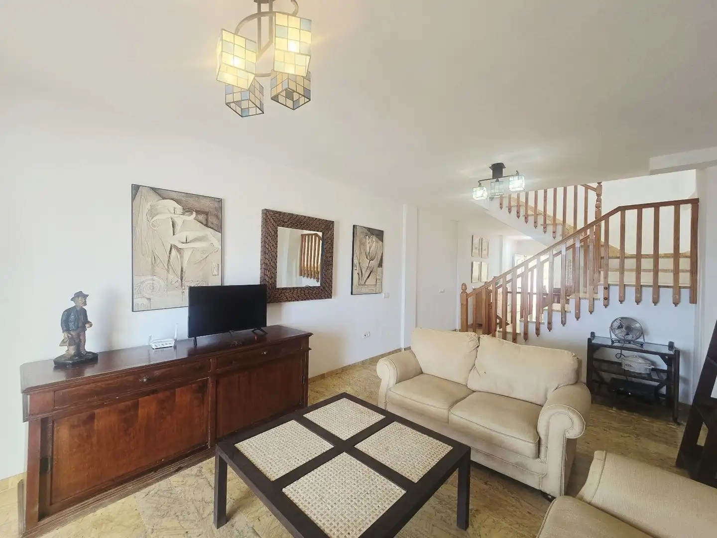 Living room of Duplexes for sale in Mojácar  with Air Conditioner, Terrace and Storage room