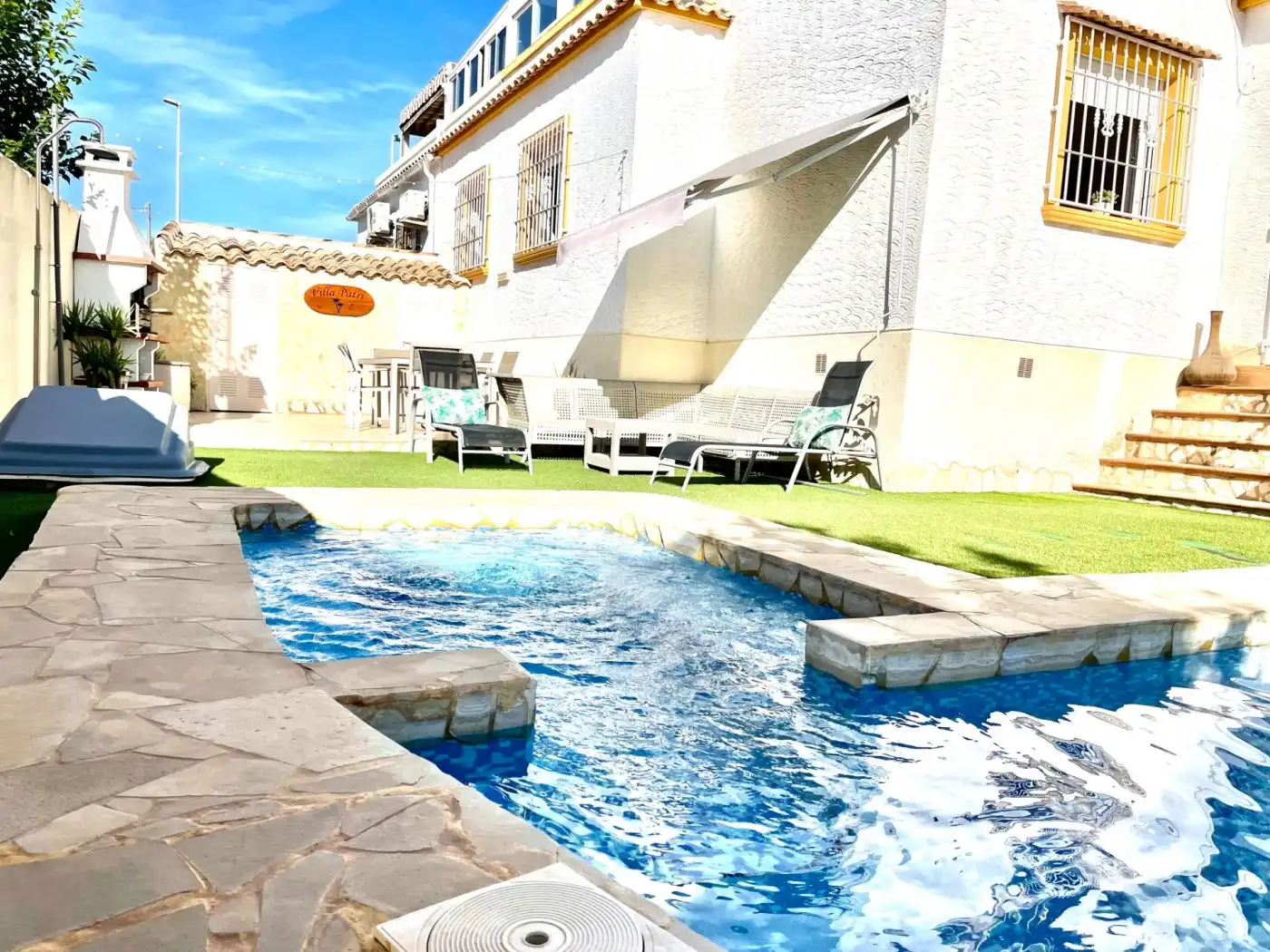 Swimming pool of Houses for rent in San Fulgencio  with Air Conditioner, Heating and Private garden