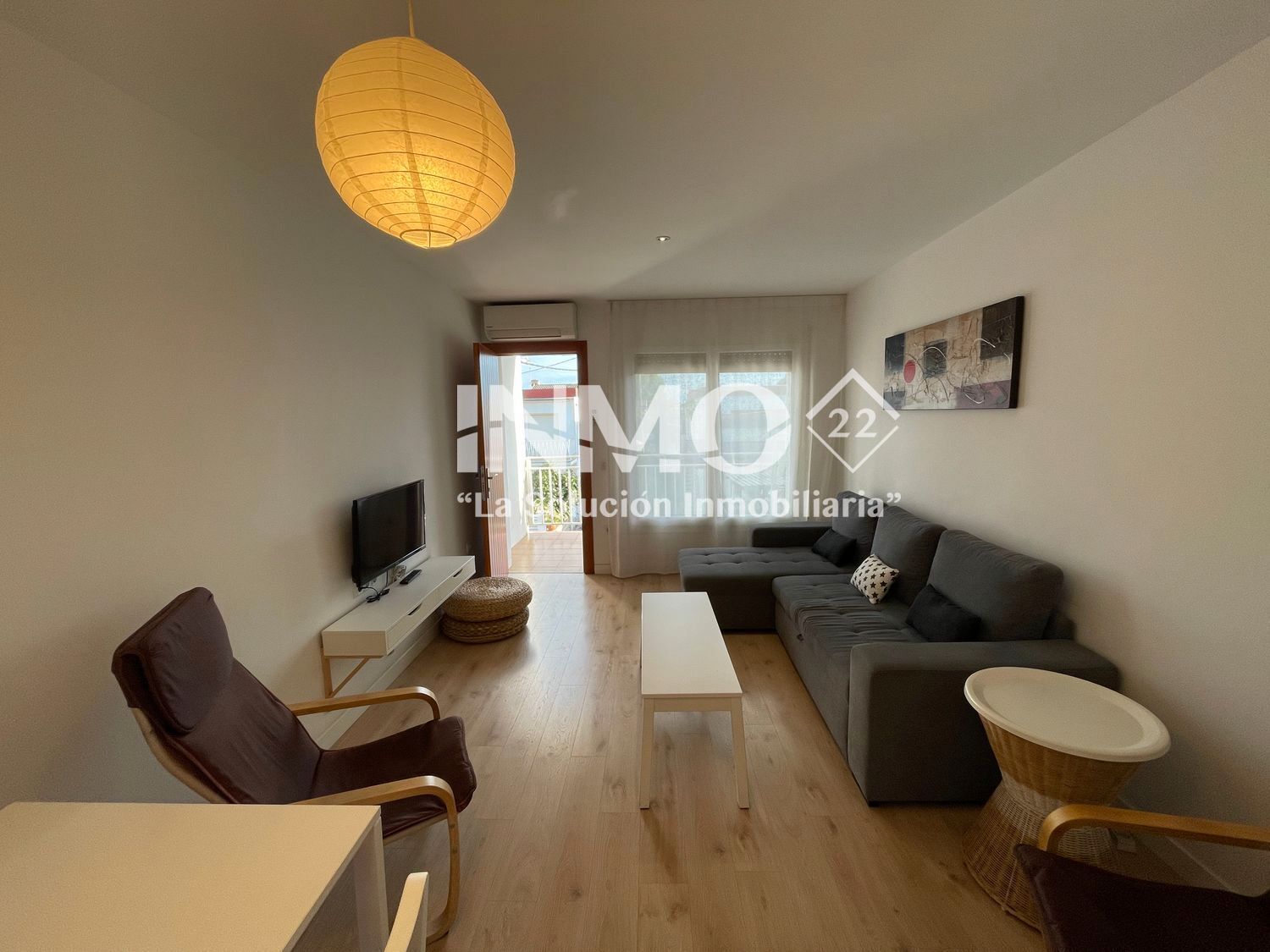 Living room of Apartment for sale in Cambrils  with Air Conditioner, Parquet flooring and Terrace