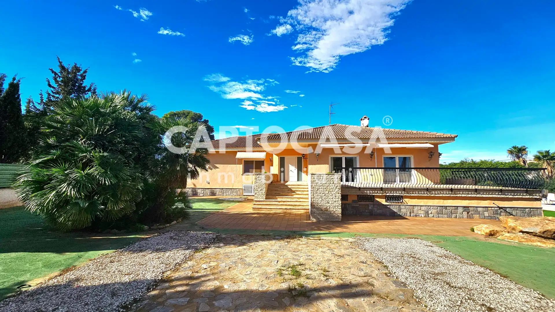 Vista exterior de Casa o chalet en venta en Cartagena con Aire acondicionado, Calefacción y Jardín privado