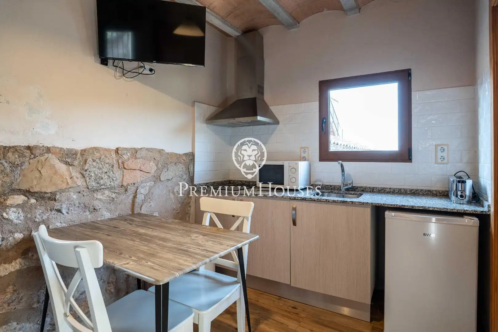 Cocina de Finca rústica en venta en Montblanc con Calefacción, Jardín privado y Terraza