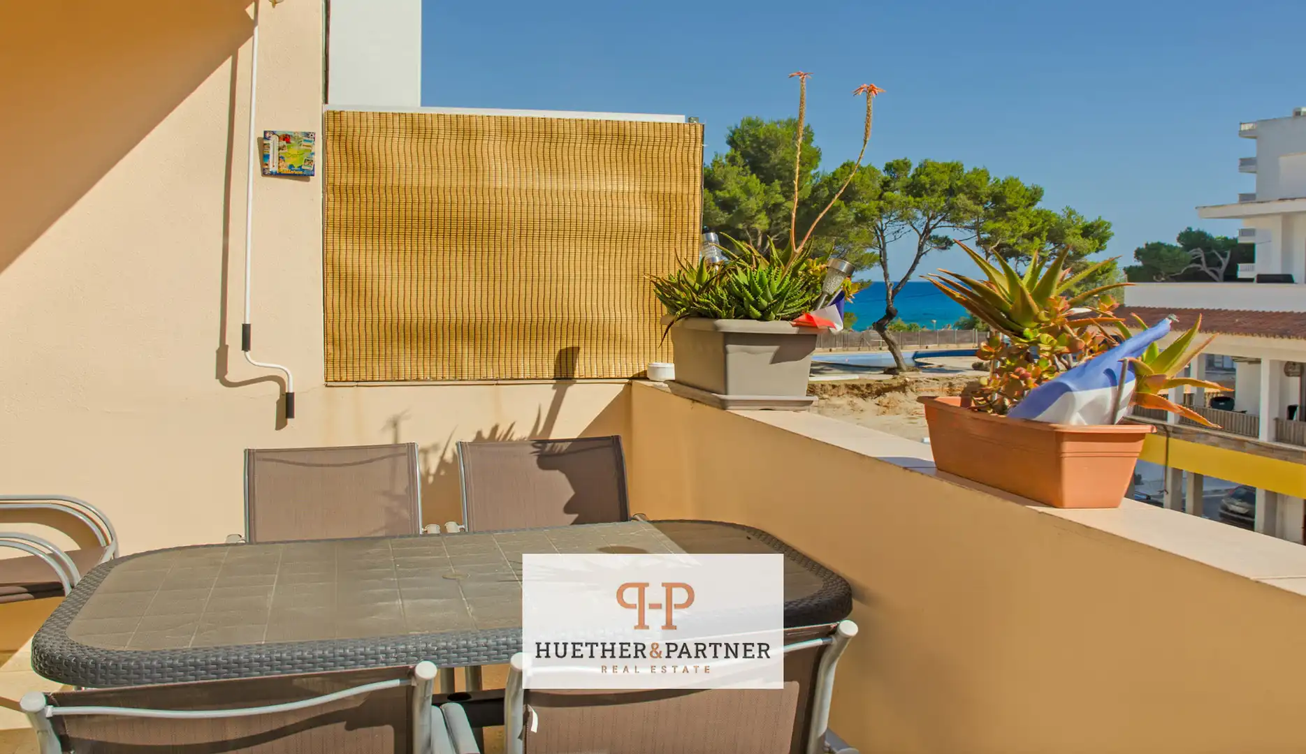Terrace of Flat for sale in Capdepera  with Air Conditioner and Furnished