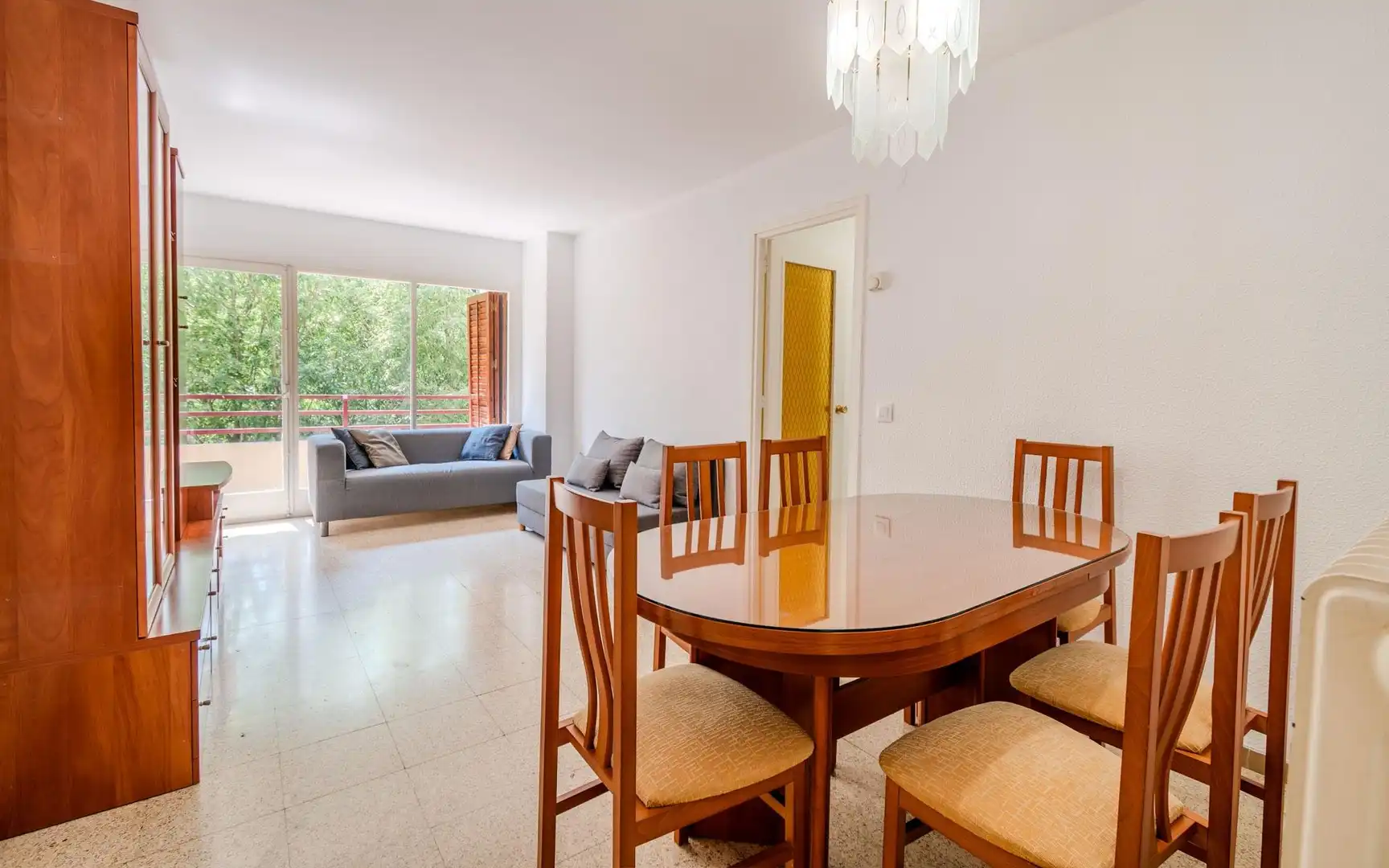 Dining room of Flat for rent in Girona