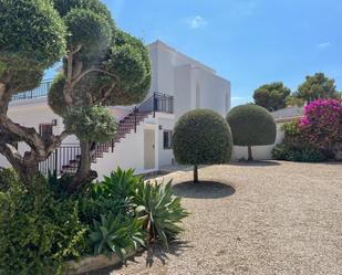 Vista exterior de Casa o xalet en venda en Moraira amb Aire condicionat i Piscina