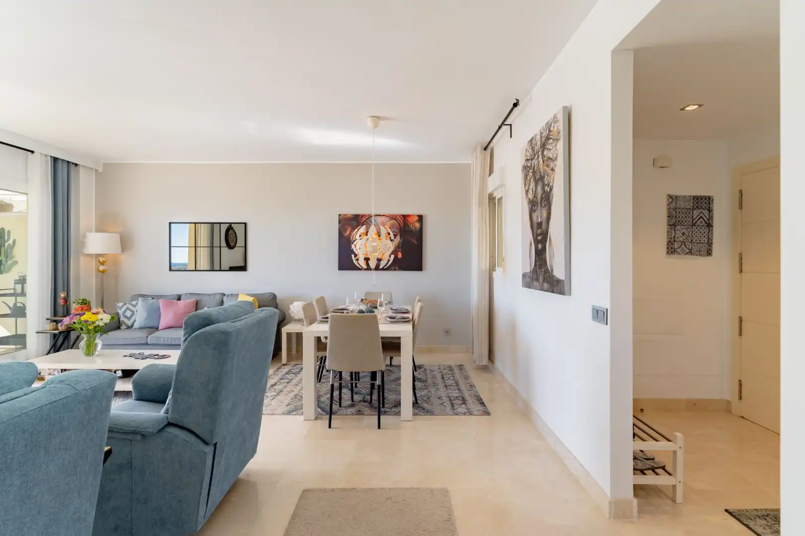 Living room of Attic for sale in Mijas  with Air Conditioner, Heating and Terrace