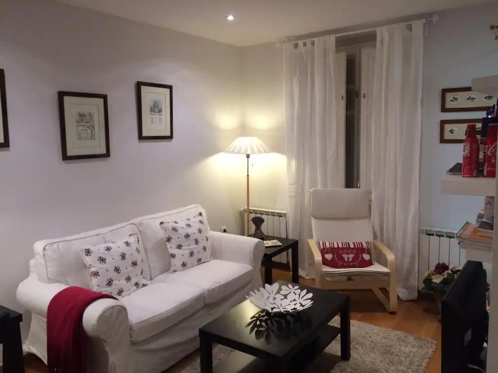 Sala de estar de Piso de alquiler en Ferrol con Calefacción, Amueblado y Horno