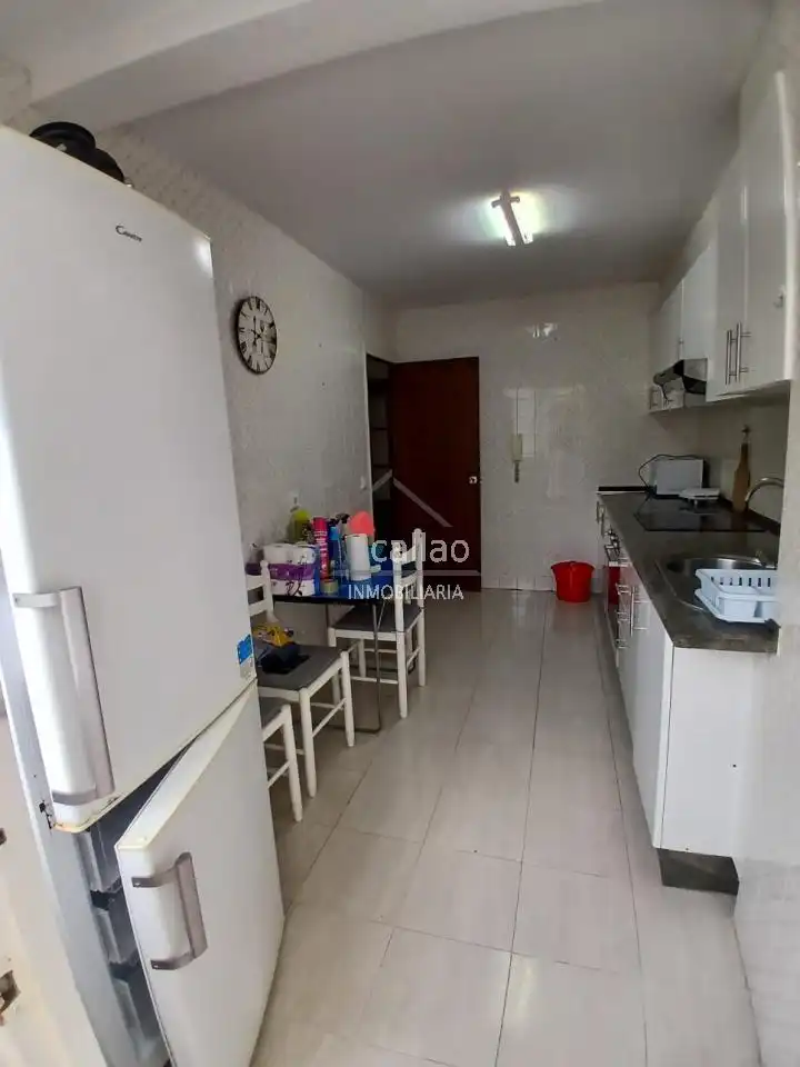 Kitchen of Flat for rent in Ferrol  with Terrace and Furnished