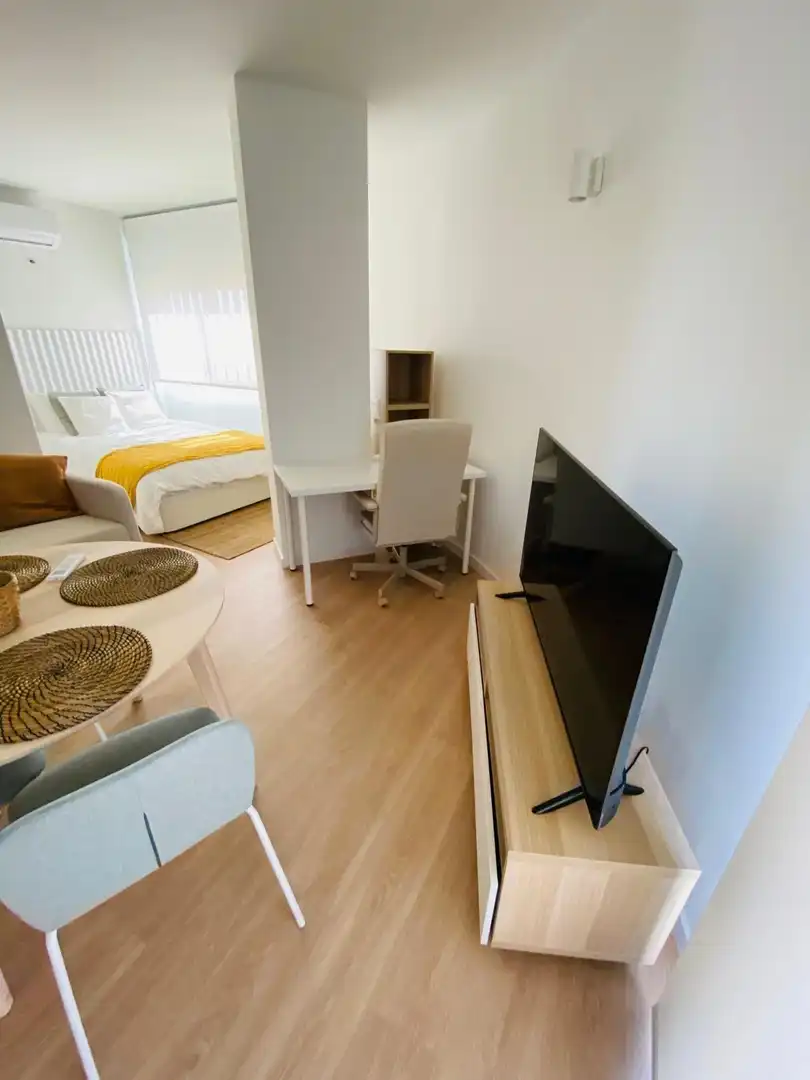 Wohnzimmer von Wohnung zur Miete in Murcia mit Klimaanlage, Heizung und Terrasse