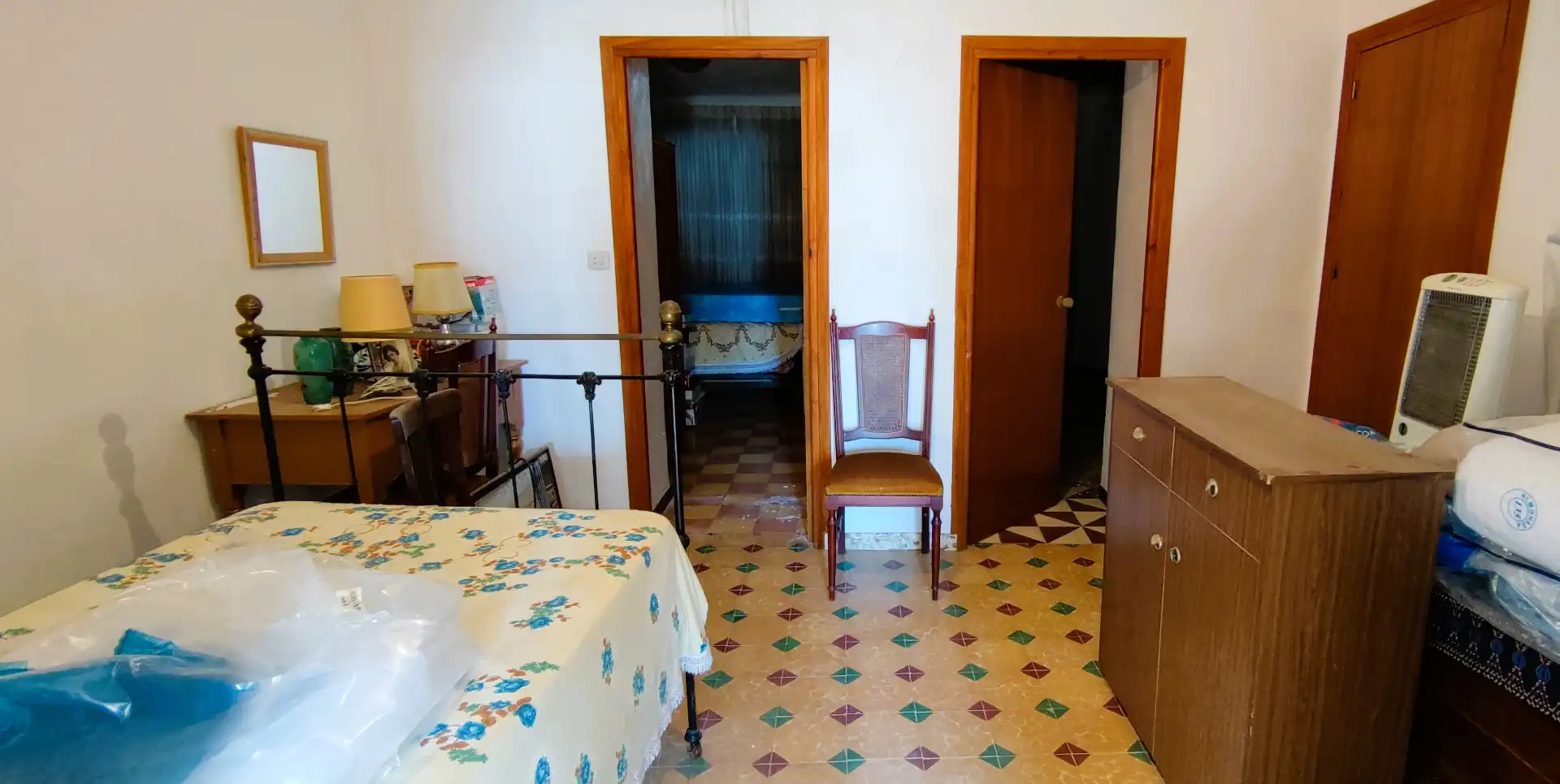 Dormitori de Casa adosada en venda en Aledo amb Terrassa, Traster i Moblat