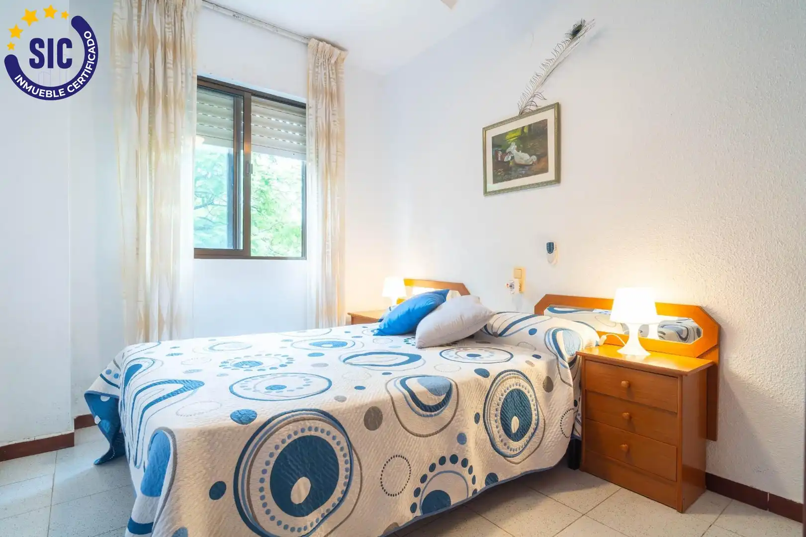 Dormitori de Apartament en venda en Oropesa del Mar / Orpesa amb Terrassa, Moblat i Piscina comunitària