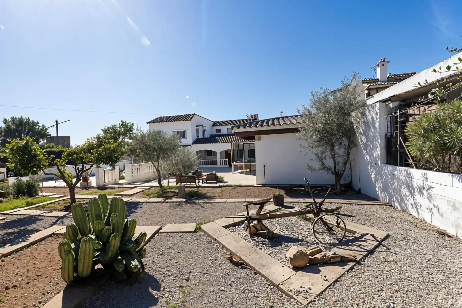 Vista exterior de Finca rústica en venta en  Palma de Mallorca con Aire acondicionado, Calefacción y Jardín privado
