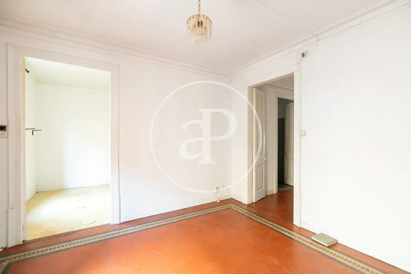 Living room of Flat for sale in  Barcelona Capital  with Heating and Balcony