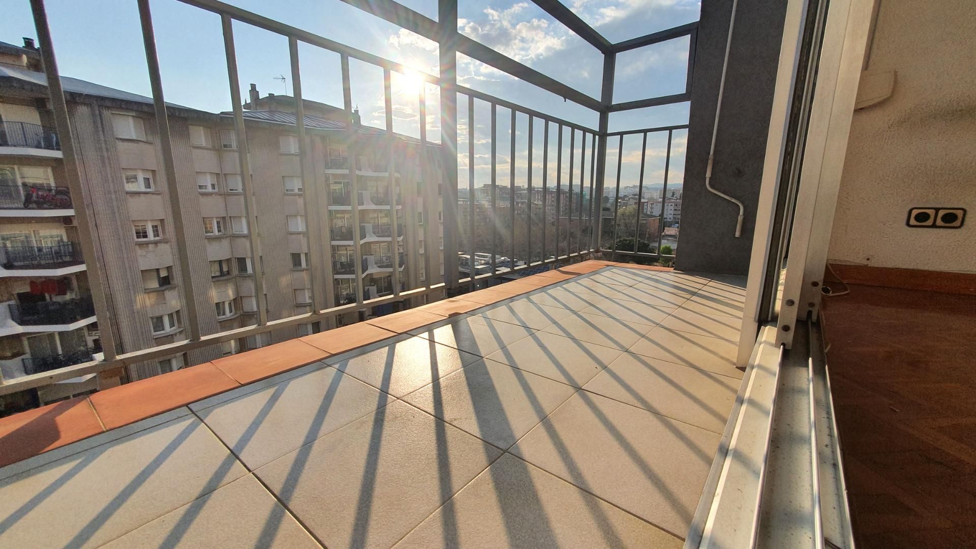 Terrace of Flat for sale in Sabadell  with Air Conditioner, Heating and Parquet flooring