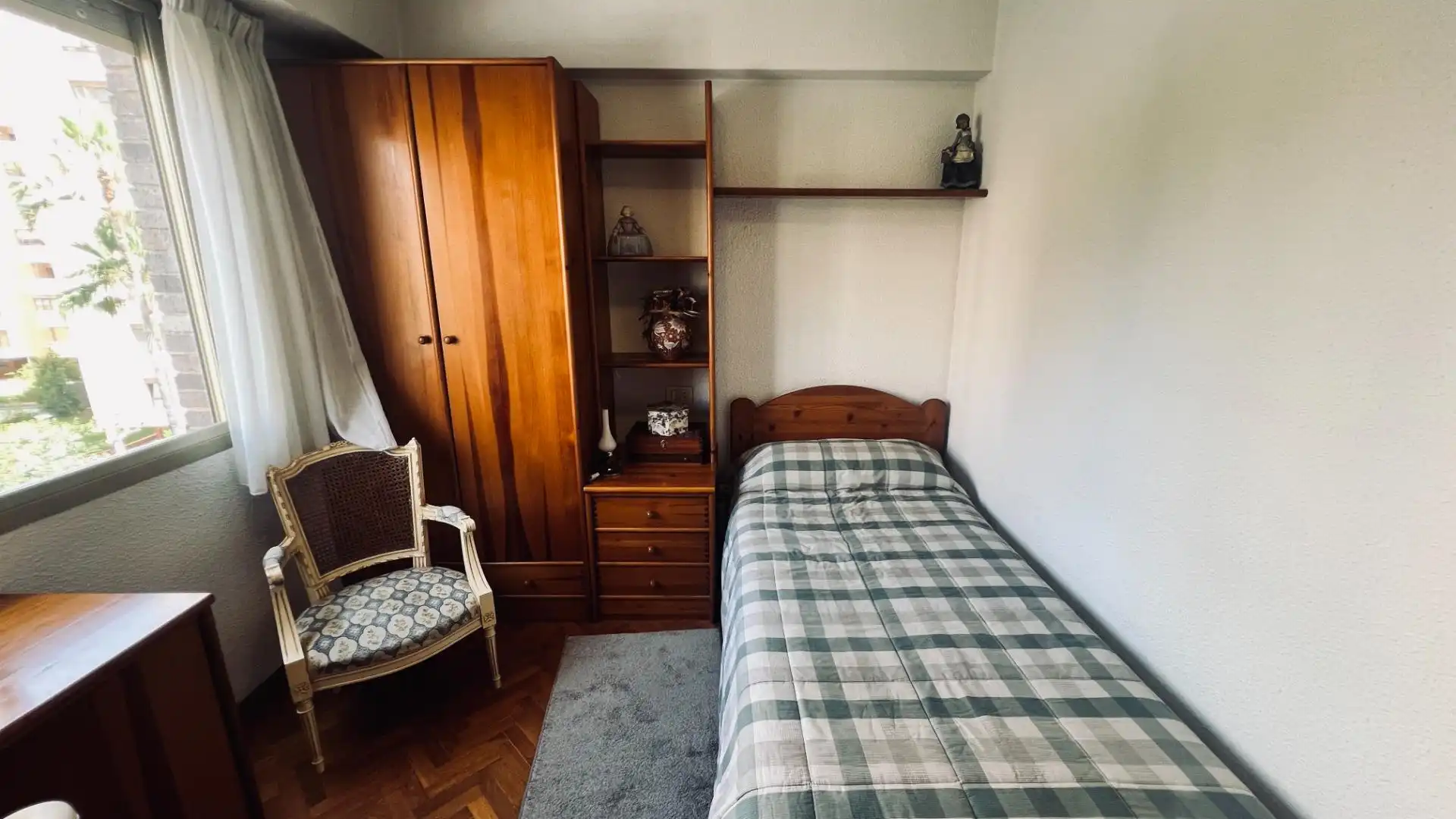 Bedroom of Flat for sale in Castellón de la Plana / Castelló de la Plana  with Air Conditioner, Private garden and Furnished