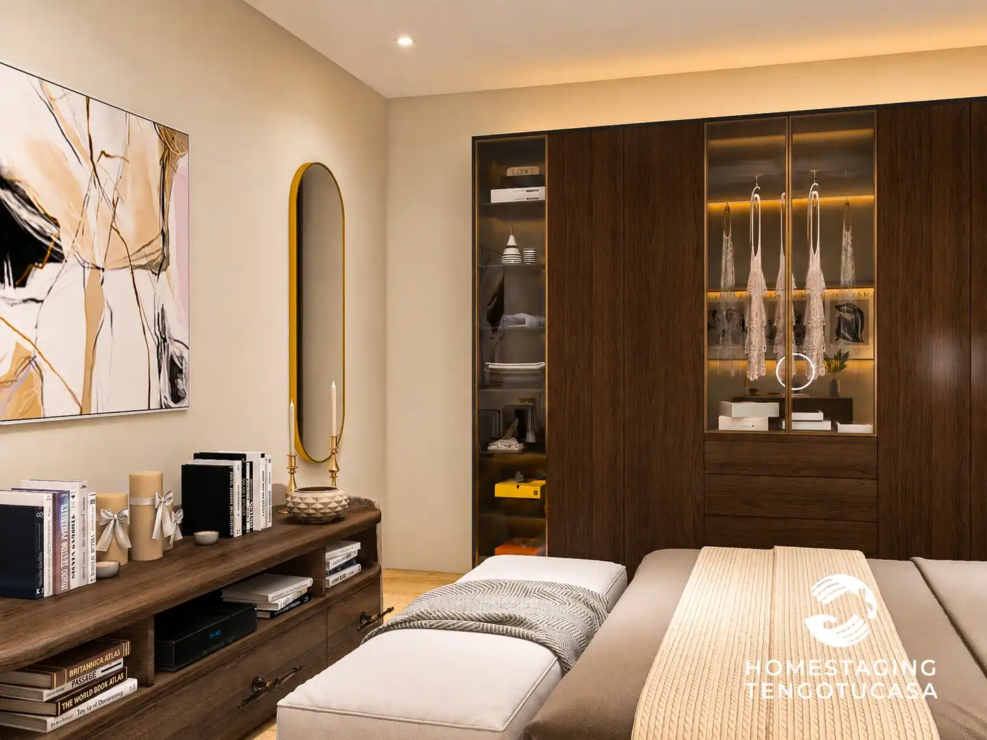 Bedroom of Attic for sale in Madrid  with Furnished