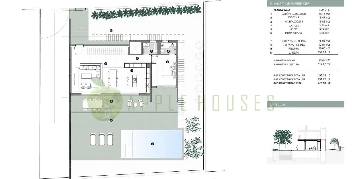 Casa con piscina in vendita a La Plana, imagen 12