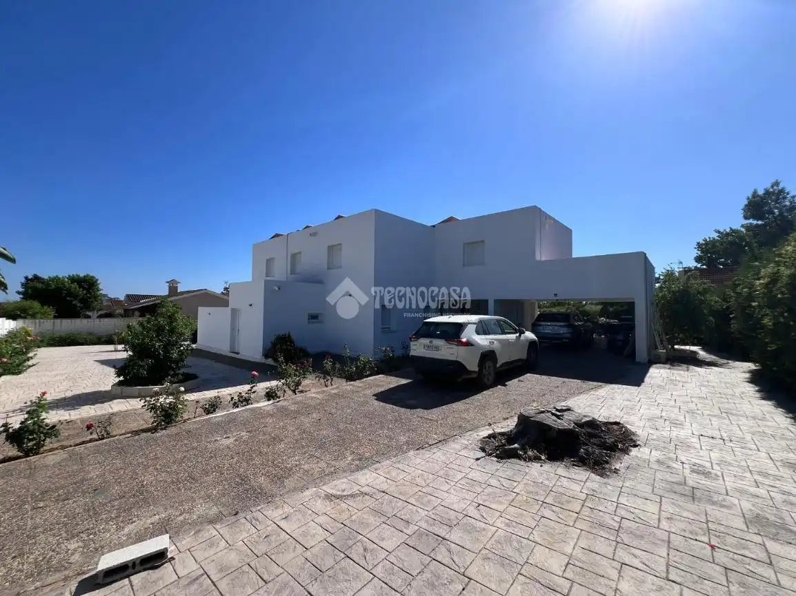 Exterior view of Houses for sale in Aljaraque  with Air Conditioner, Heating and Private garden