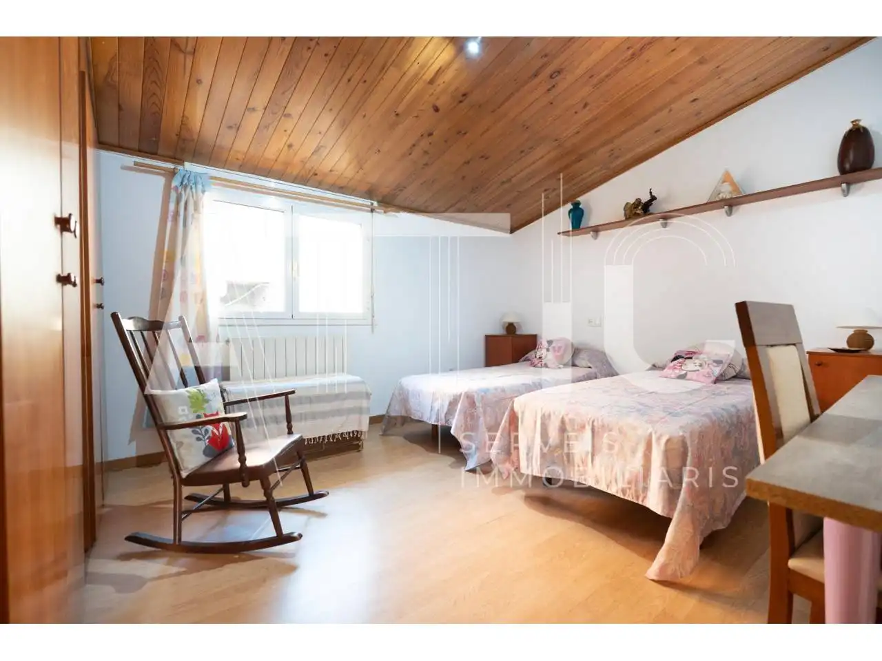 Schlafzimmer von Maisonette zum Verkauf in Sabadell mit Klimaanlage, Heizung und Terrasse