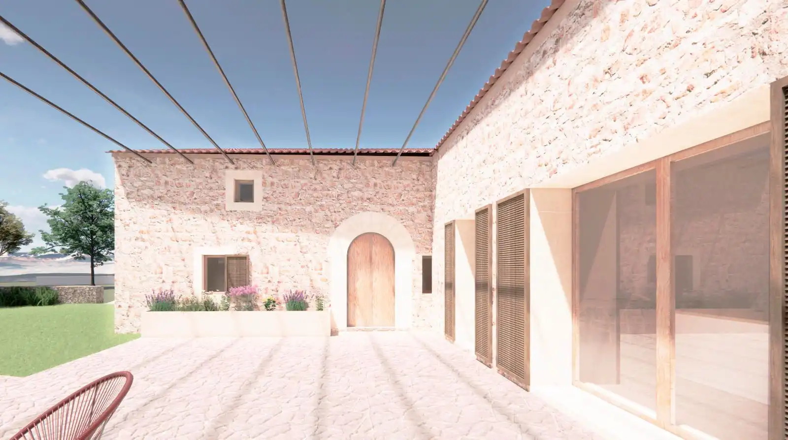 Exterior view of Country homes for sale in Pollença  with Private garden, Terrace and Storage room