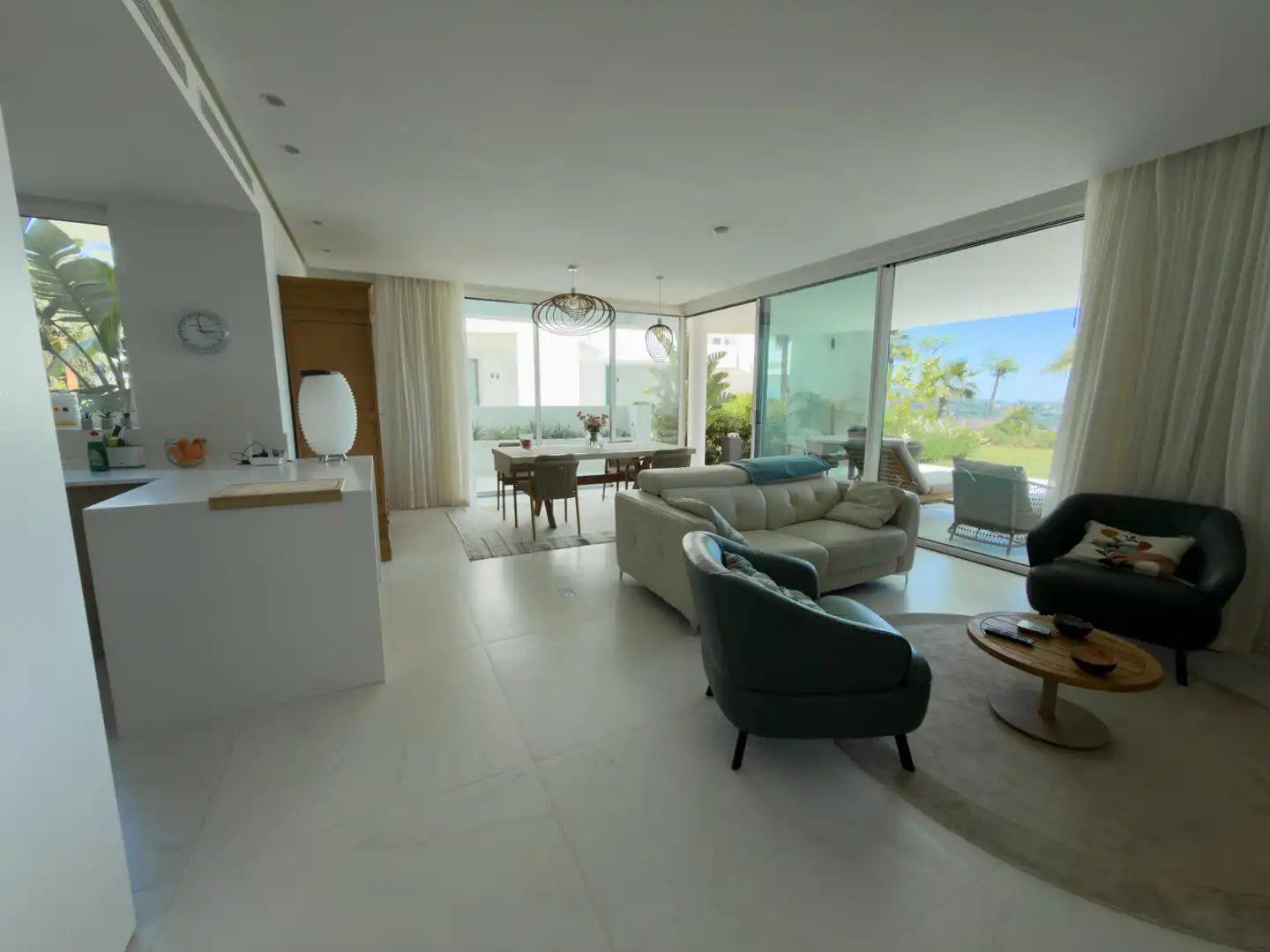 Wohnzimmer von Wohnung zum Verkauf in Ojén mit Klimaanlage, Terrasse und Abstellraum
