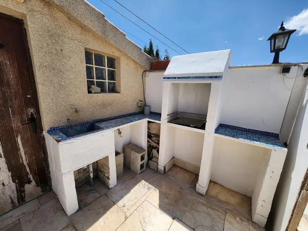 Terraza de Casa o chalet en venta en Algueña