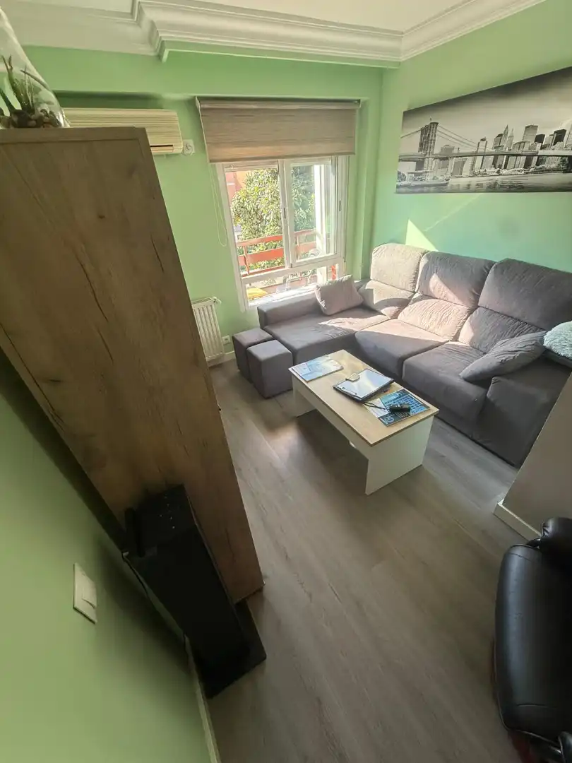 Sala d'estar de Pis en venda en Fuenlabrada amb Aire condicionat, Calefacció i Jardí privat