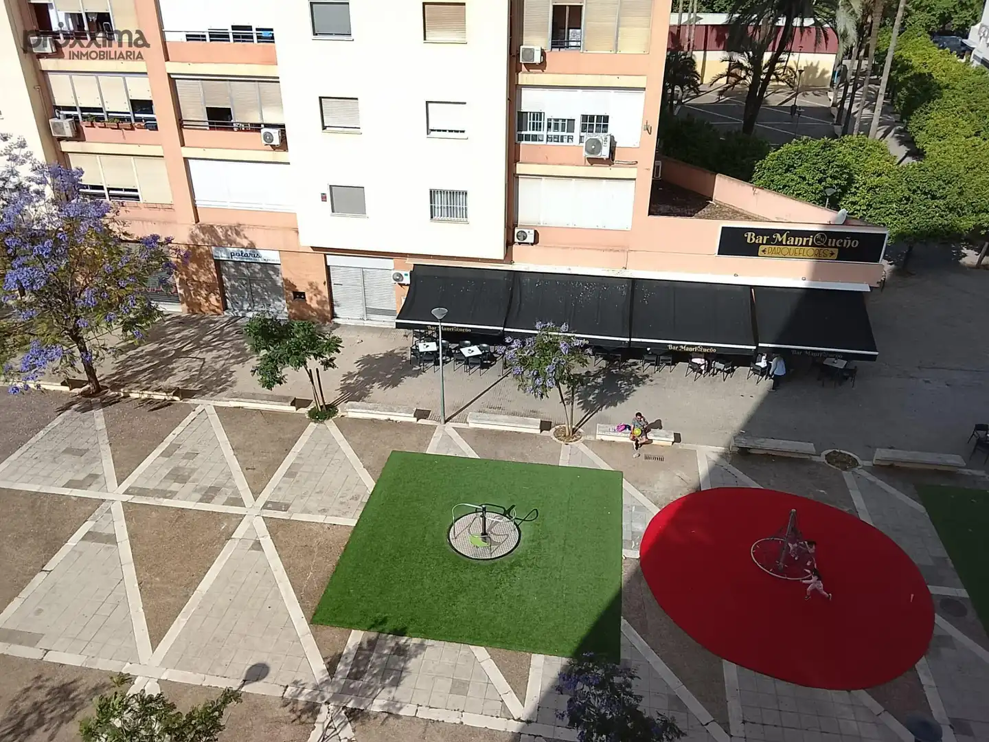 Terrace of Flat for sale in Sevilla  with Air Conditioner, Terrace and Community pool