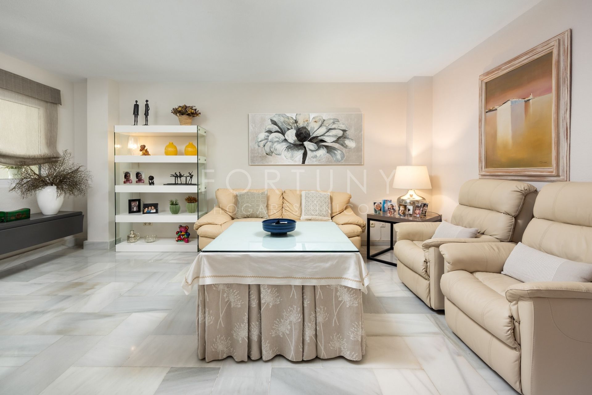 Living room of Flat for sale in Málaga Capital  with Air Conditioner, Terrace and Storage room