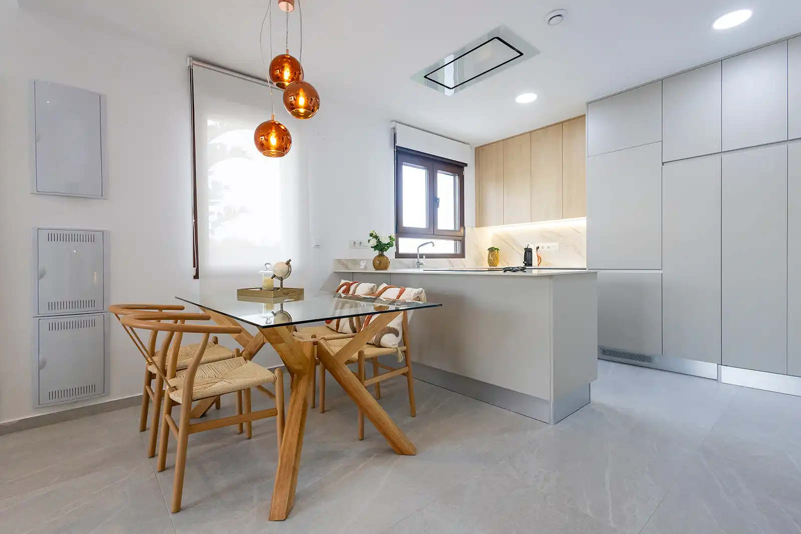 Cocina de Casa adosada en venta en Orihuela con Calefacción y Terraza