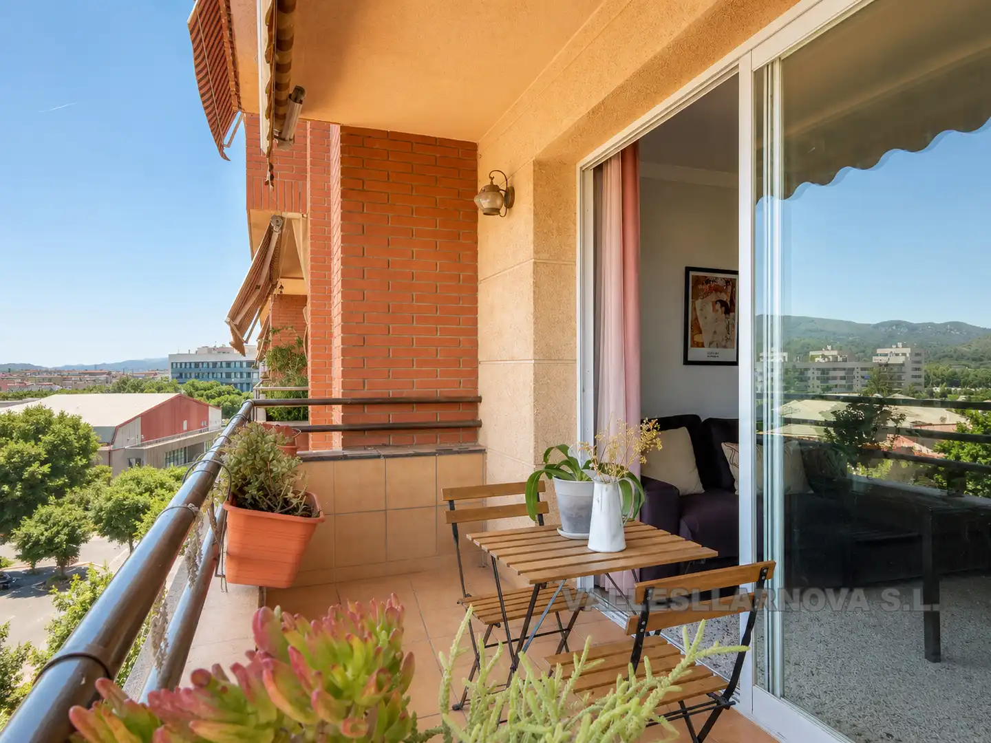 Terraza de Piso en venta en Mollet del Vallès con Calefacción, Parquet y Terraza