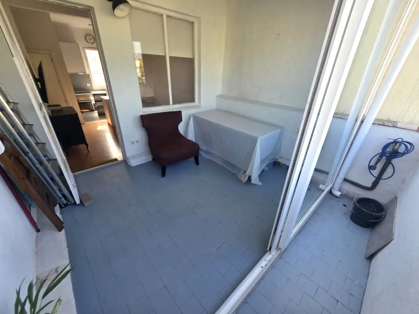 Terraza de Ático en venta en Madrid con Aire acondicionado, Calefacción y Parquet