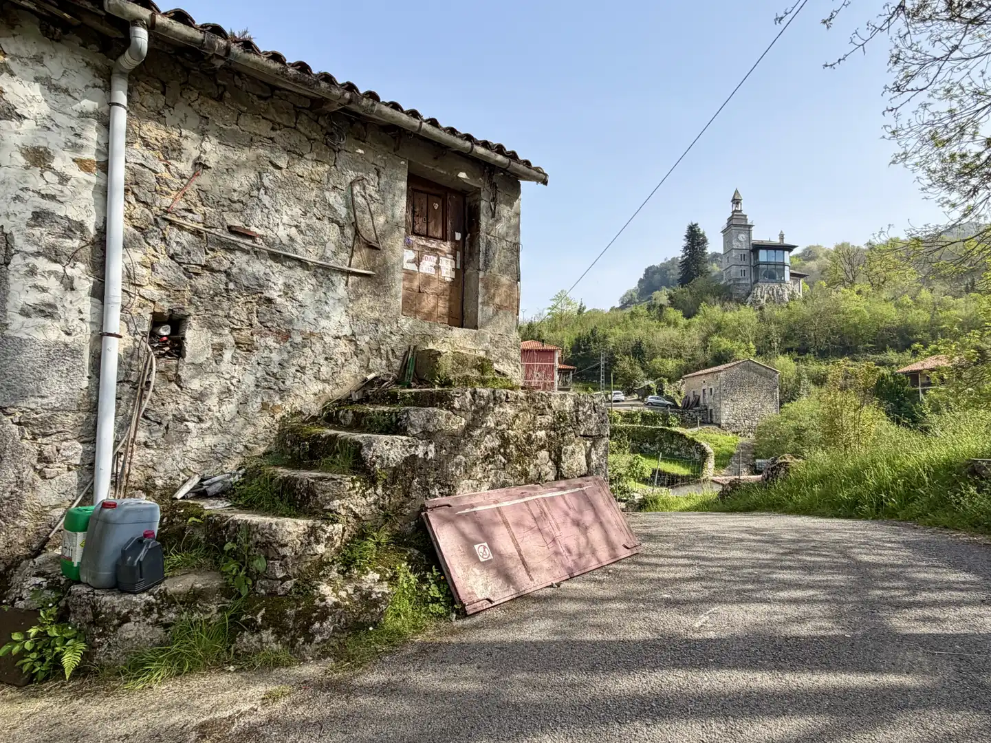 Vista exterior de Casa o xalet en venda en Miera
